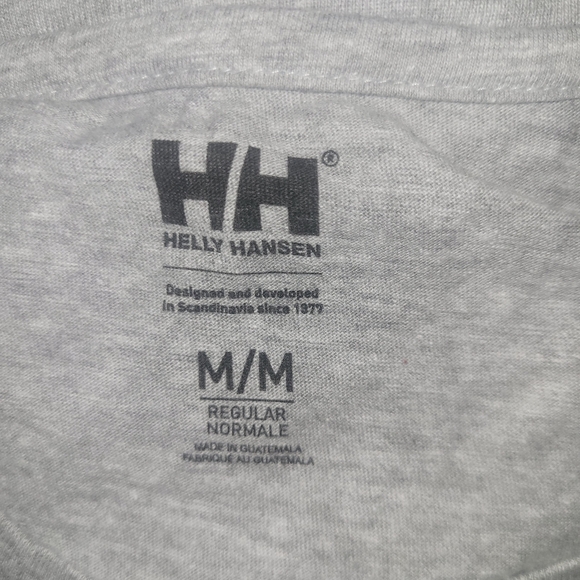 Helly Hansen Gray Women's T Shirt M - Picture 6 of 6